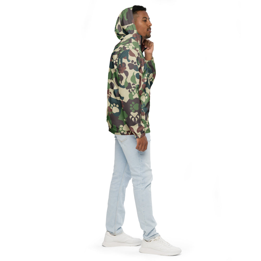 Animal Paw CAMO Men’s windbreaker - Mens Windbreaker