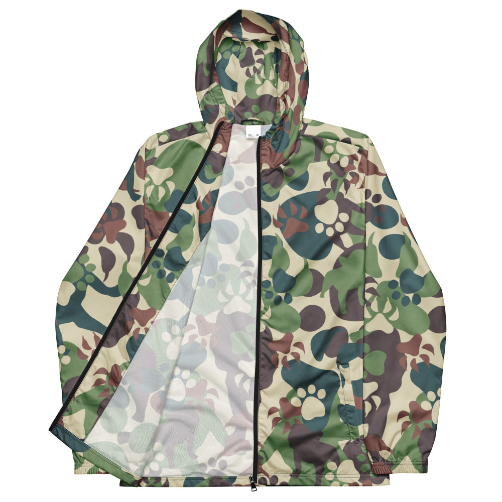 Animal Paw CAMO Men’s windbreaker - Mens Windbreaker