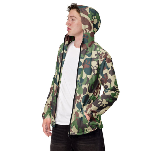 Animal Paw CAMO Men’s windbreaker - XS - Mens Windbreaker