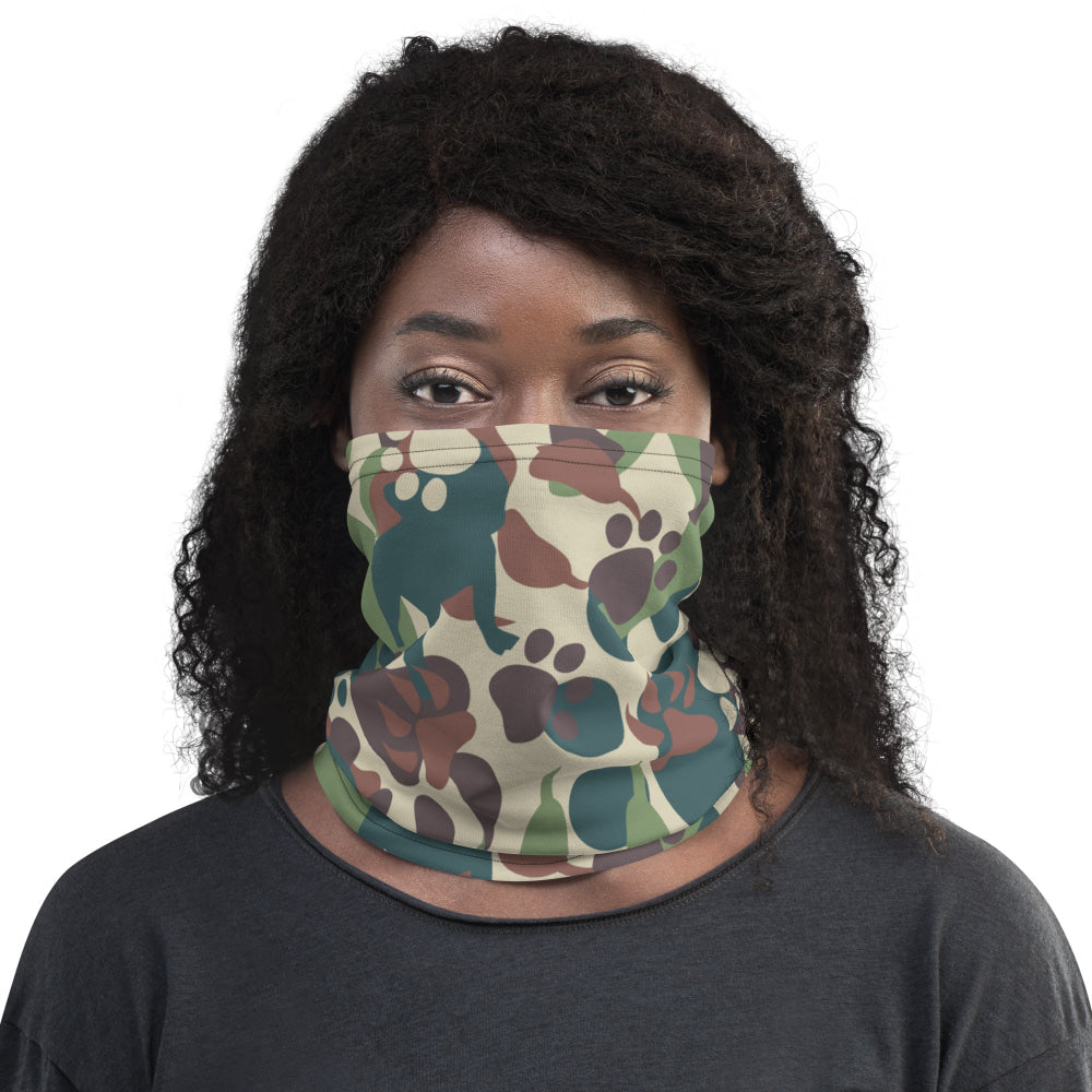 Animal Paw CAMO Neck Gaiter