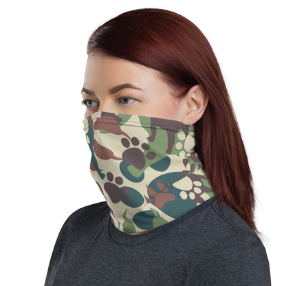 Animal Paw CAMO Neck Gaiter