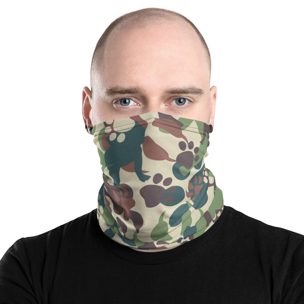 Animal Paw CAMO Neck Gaiter