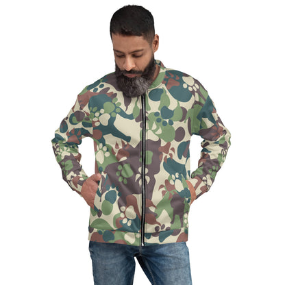 Animal Paw CAMO Unisex Bomber Jacket