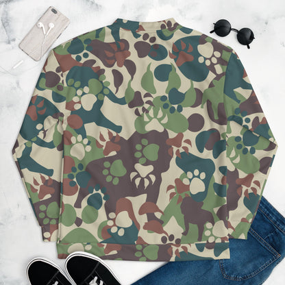 Animal Paw CAMO Unisex Bomber Jacket