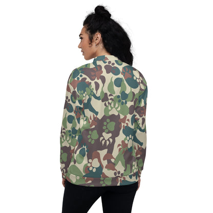 Animal Paw CAMO Unisex Bomber Jacket