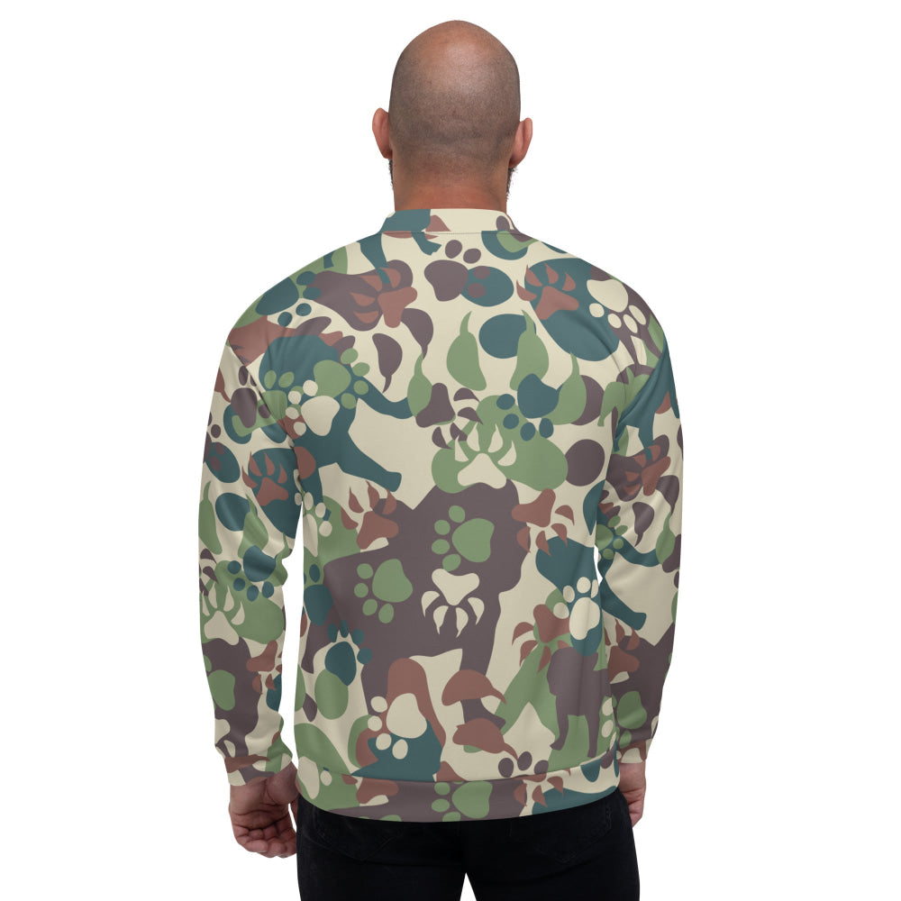 Animal Paw CAMO Unisex Bomber Jacket