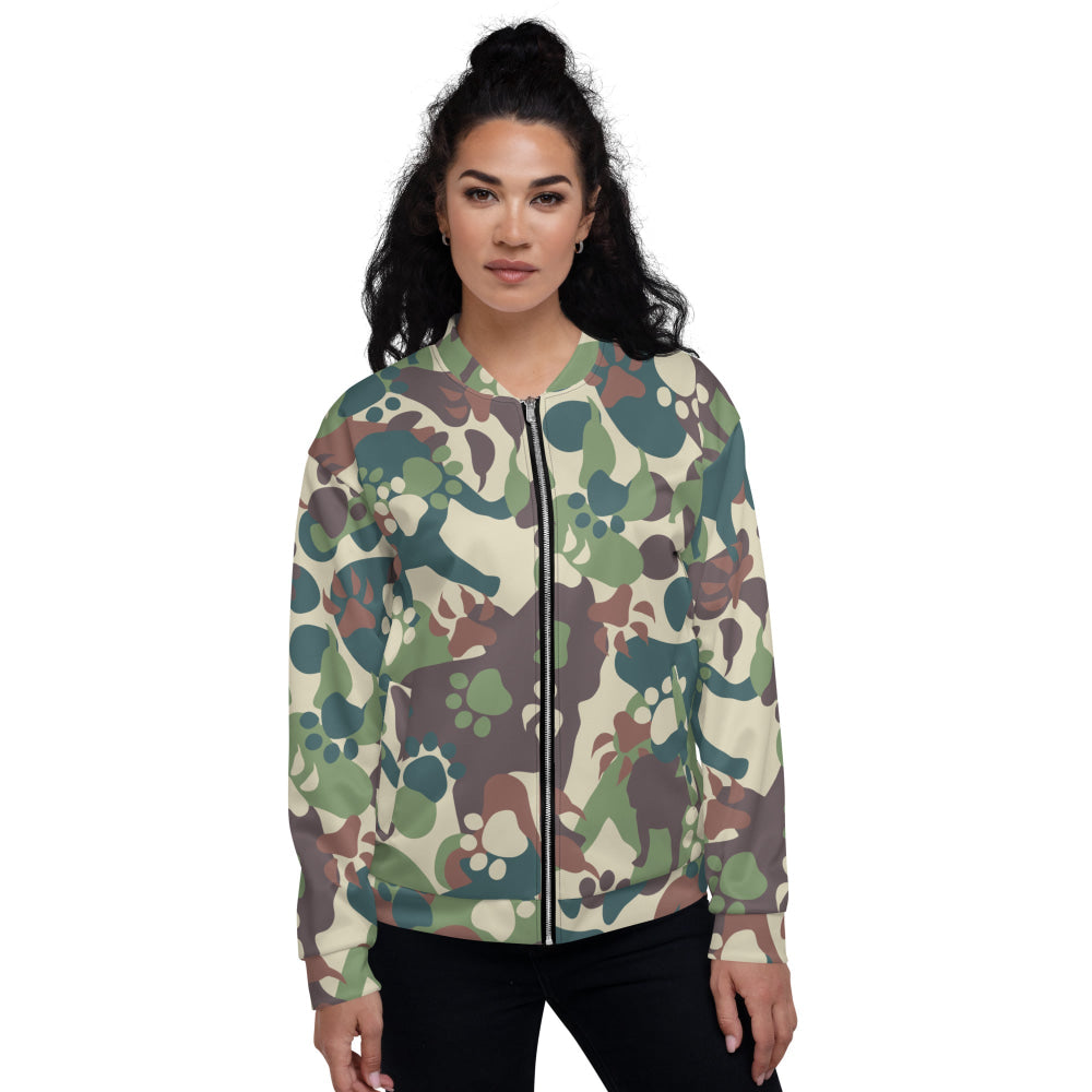 Animal Paw CAMO Unisex Bomber Jacket