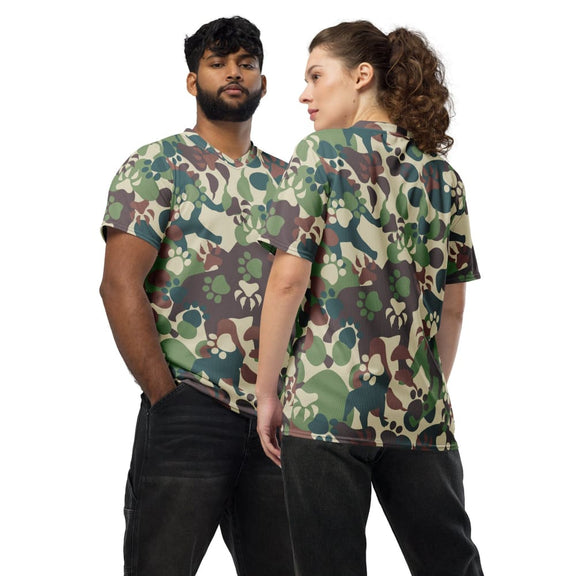 Animal Paw CAMO unisex sports jersey - 2XS