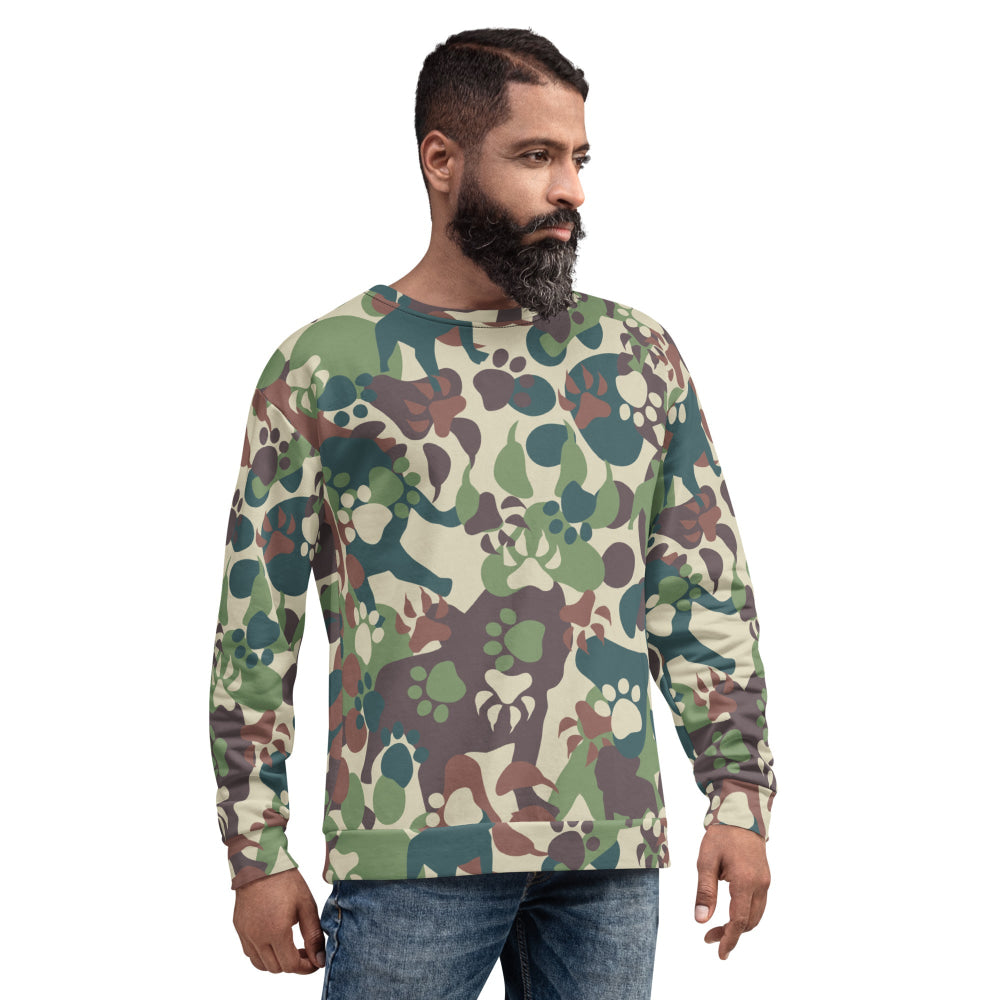 Animal Paw CAMO Unisex Sweatshirt