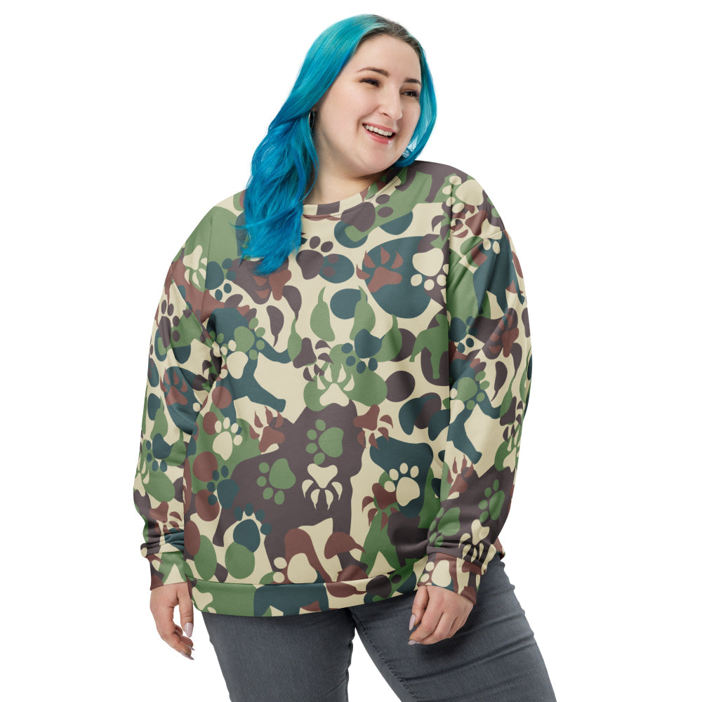 Animal Paw CAMO Unisex Sweatshirt