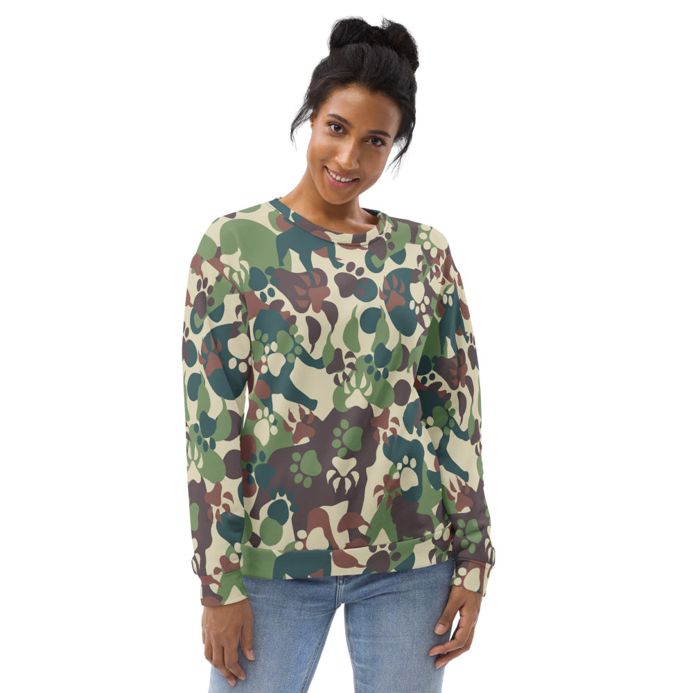 Animal Paw CAMO Unisex Sweatshirt