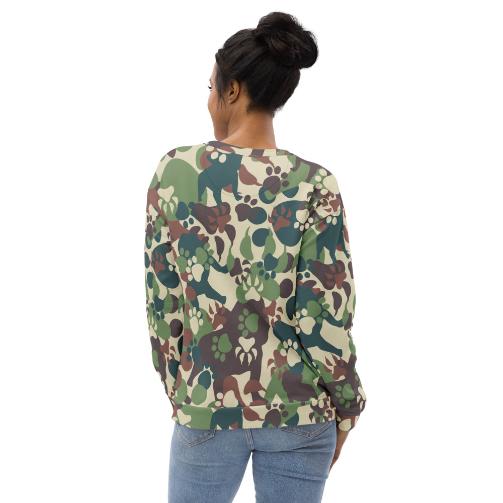 Animal Paw CAMO Unisex Sweatshirt