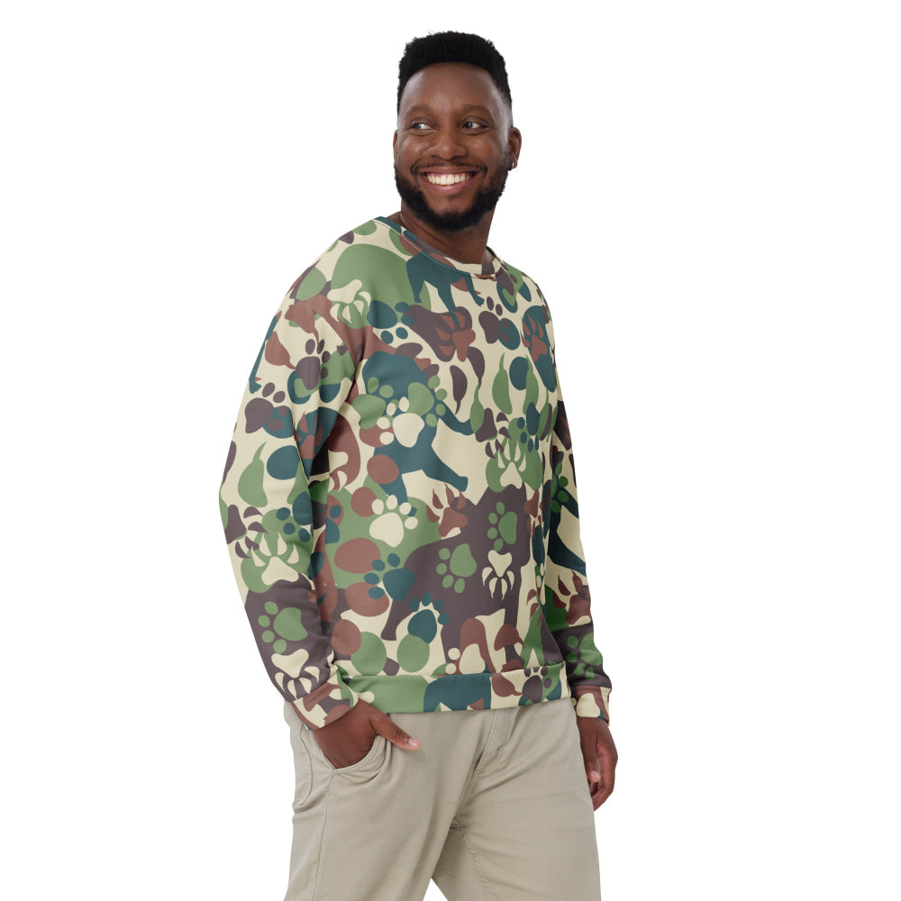 Animal Paw CAMO Unisex Sweatshirt