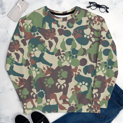 Animal Paw CAMO Unisex Sweatshirt