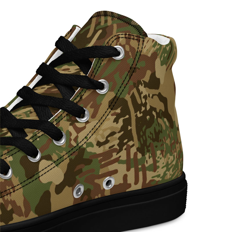 Anti-poaching CAMO Mens High-Top Canvas Shoes