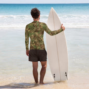 Anti-poaching CAMO Mens Long-Sleeve Rash Guard