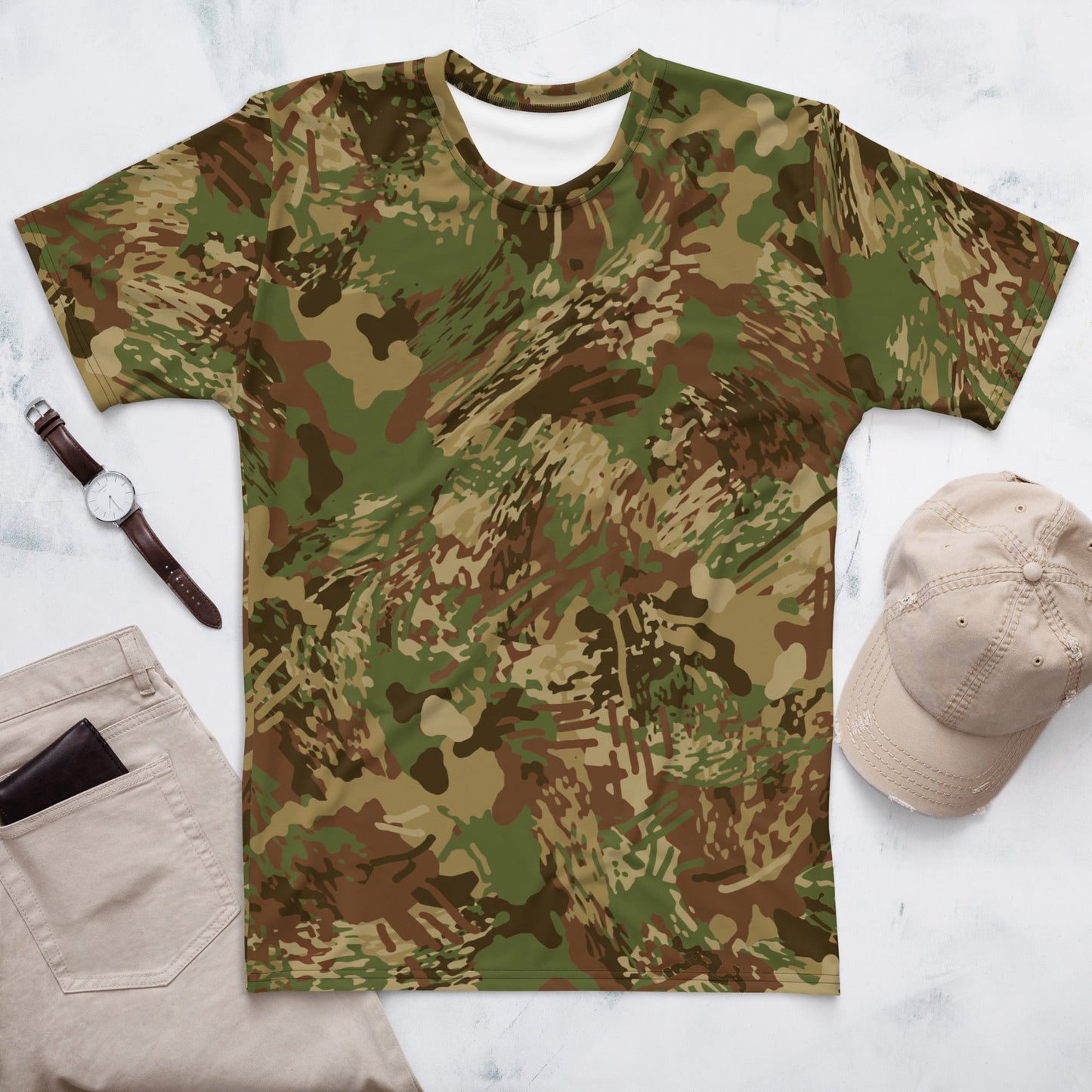 Anti-poaching CAMO Mens t-shirt - XS - T-Shirts