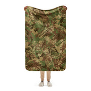 Anti-poaching CAMO Sherpa Blanket - 37″×57″