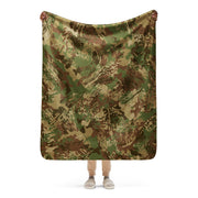 Anti-poaching CAMO Sherpa Blanket - 50″×60″