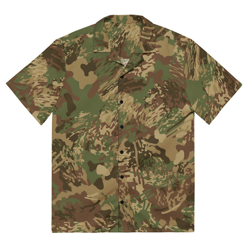 Anti-poaching CAMO Unisex Short-Sleeve Button Shirt - 2XS - Button-Up