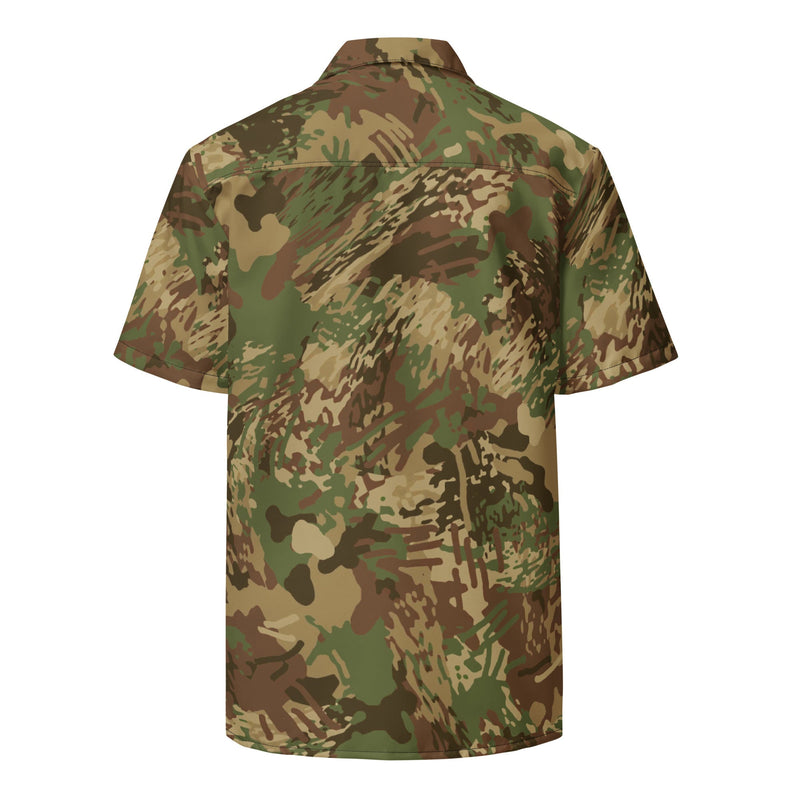 Anti-poaching CAMO Unisex Short-Sleeve Button Shirt - Button-Up