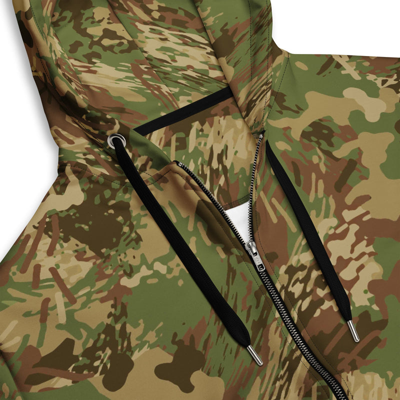 Anti-poaching CAMO Unisex Zip Hoodie