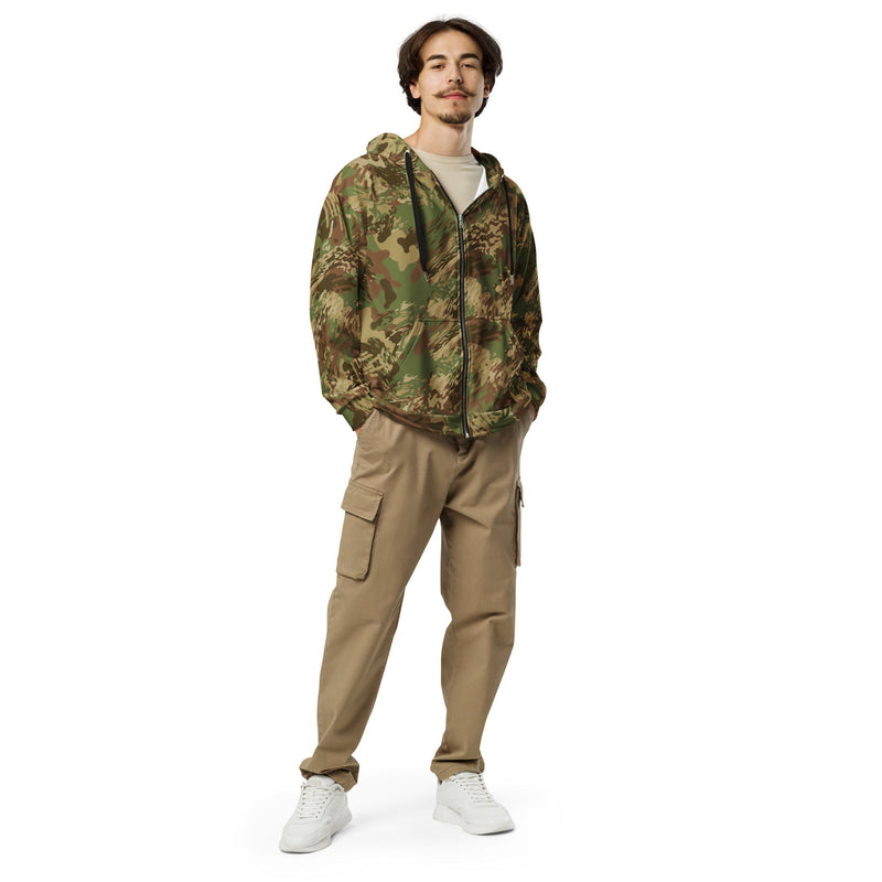 Anti-poaching CAMO Unisex Zip Hoodie