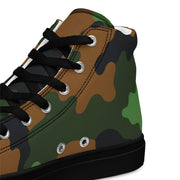 Archipelago Jungle Heritage CAMO Mens High-Top Canvas Shoes