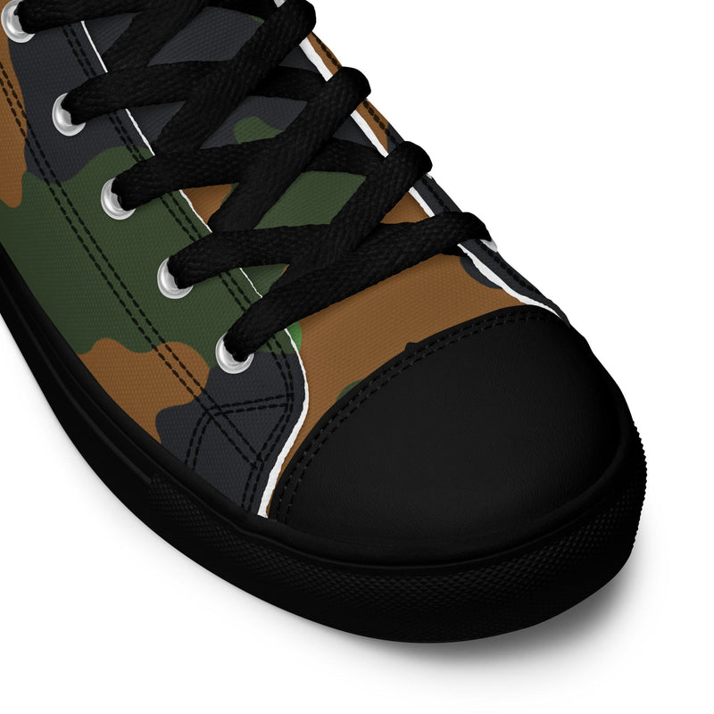 Archipelago Jungle Heritage CAMO Mens High-Top Canvas Shoes