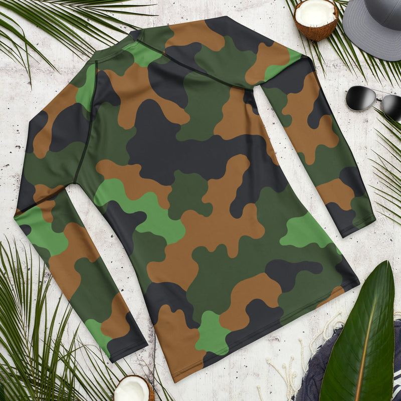 Archipelago Jungle Heritage CAMO Mens Long-Sleeve Rash Guard - LS