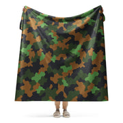 Archipelago Jungle Heritage CAMO Sherpa Blanket - 60″×80″