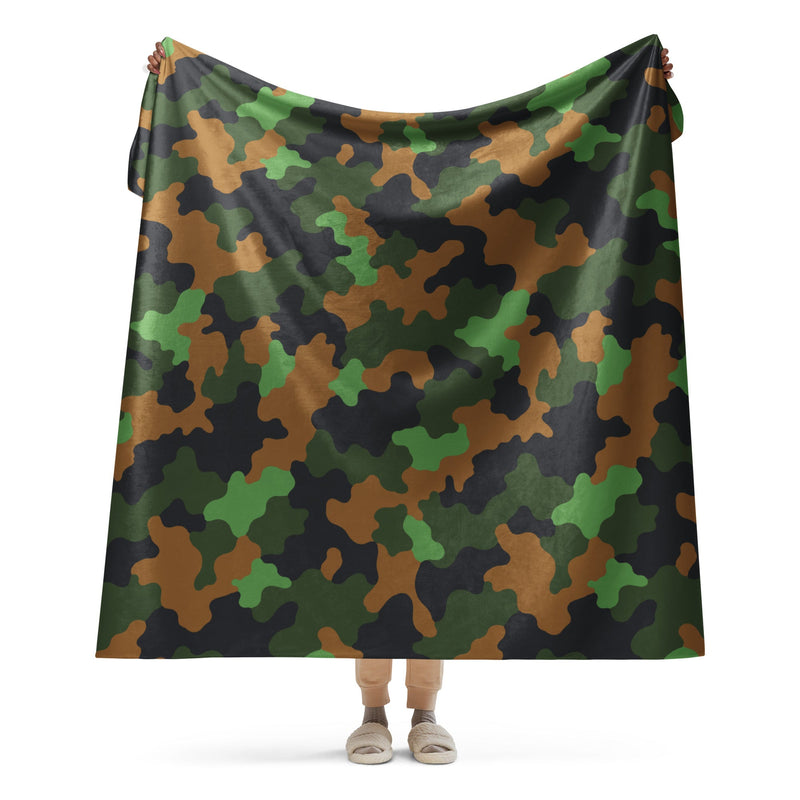 Archipelago Jungle Heritage CAMO Sherpa Blanket - 60″×80″