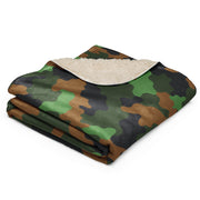 Archipelago Jungle Heritage CAMO Sherpa Blanket