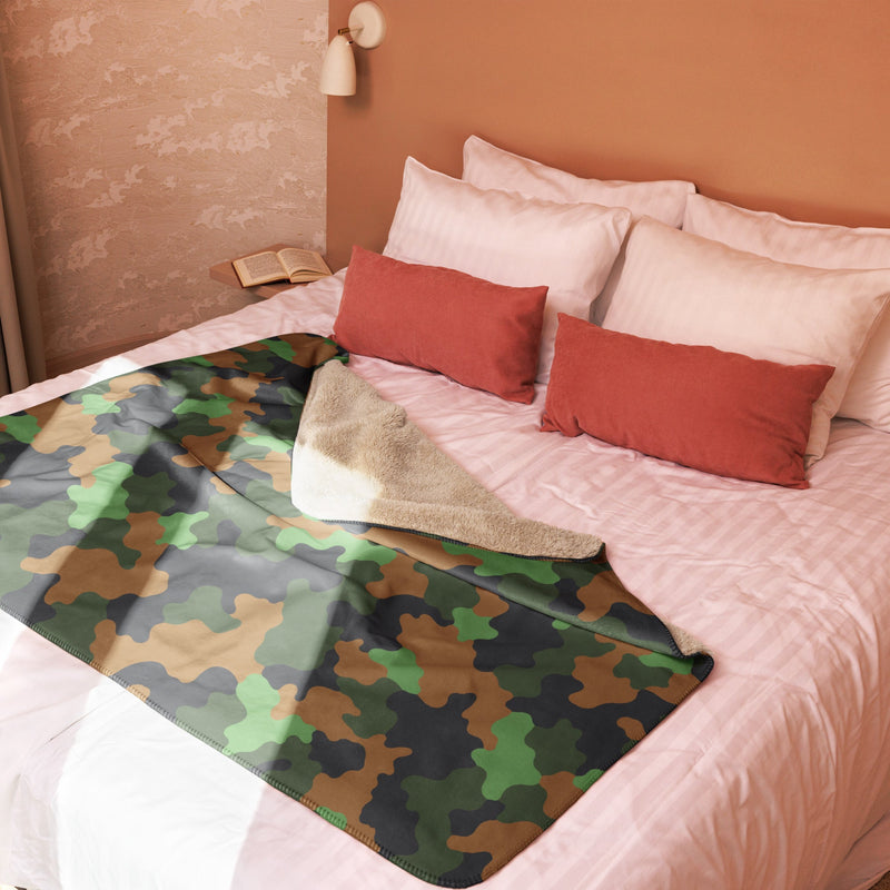 Archipelago Jungle Heritage CAMO Sherpa Blanket