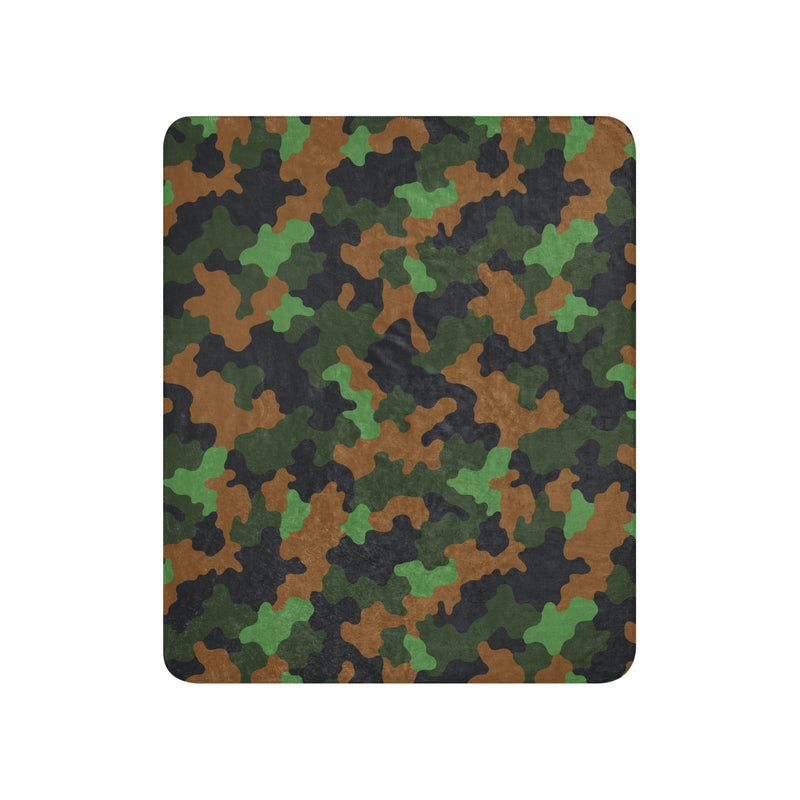 Archipelago Jungle Heritage CAMO Sherpa Blanket