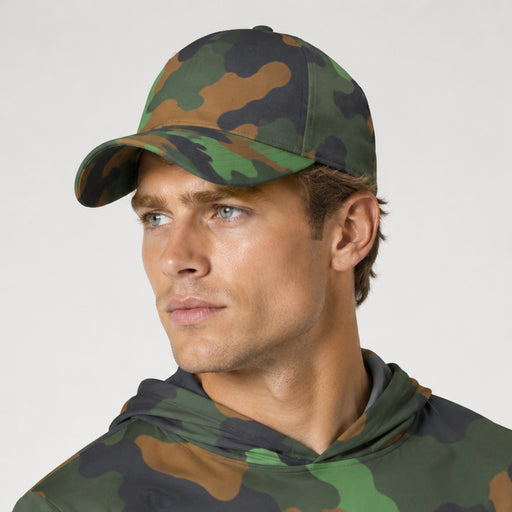 Archipelago Jungle Heritage CAMO Snapback Ball Cap - U / White - Head
