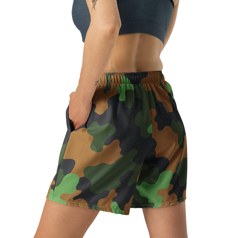 Archipelago Jungle Heritage CAMO Unisex Athletic Long Shorts
