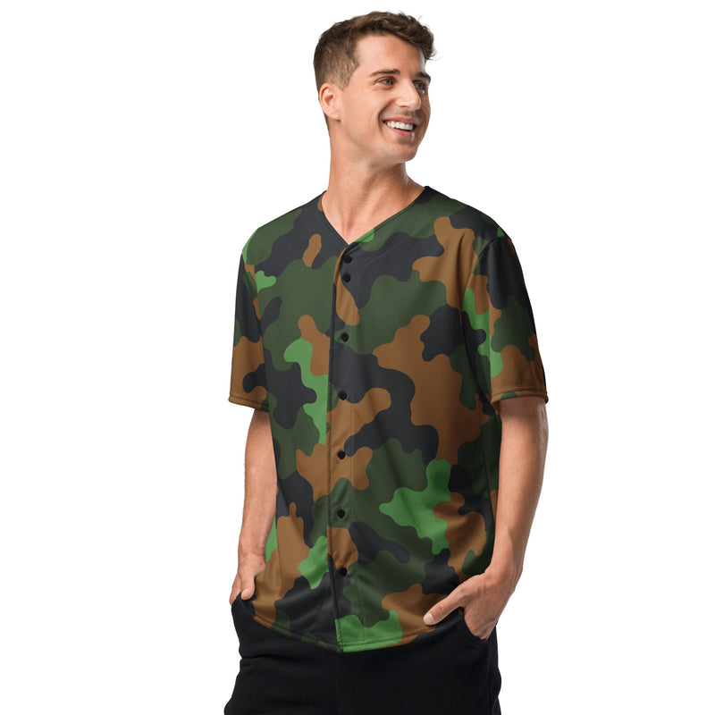 Archipelago Jungle Heritage CAMO Unisex Baseball Jersey