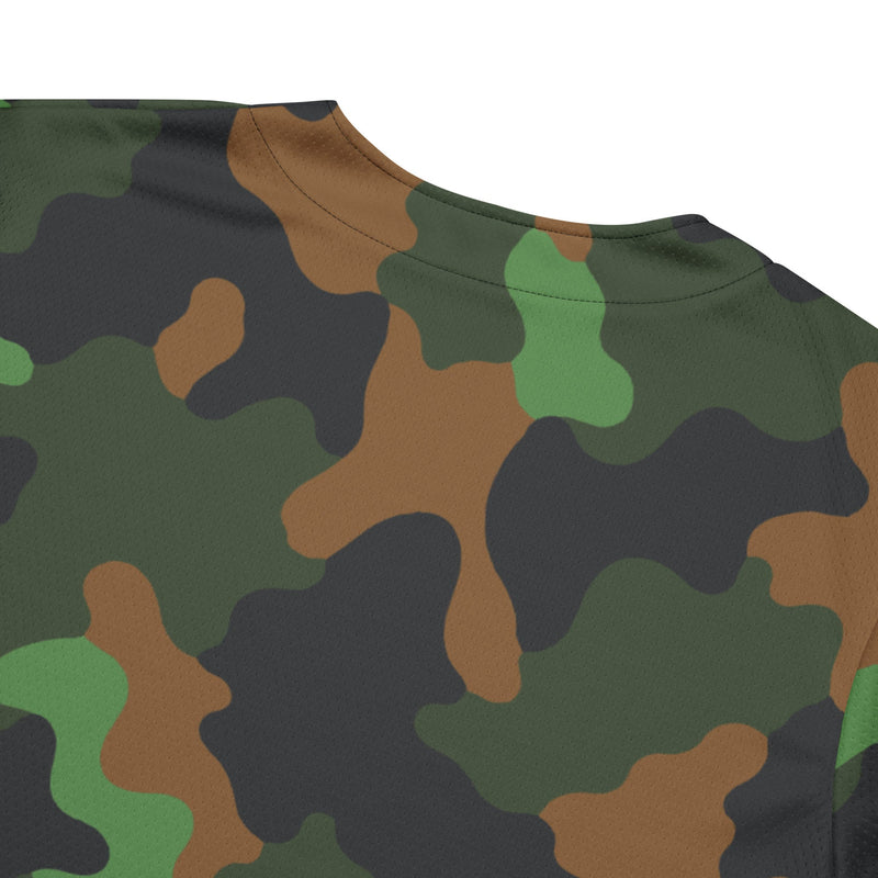 Archipelago Jungle Heritage CAMO Unisex Baseball Jersey