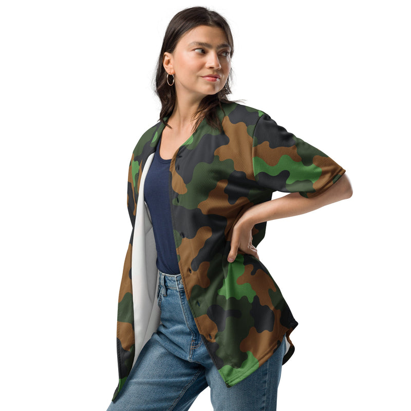 Archipelago Jungle Heritage CAMO Unisex Baseball Jersey
