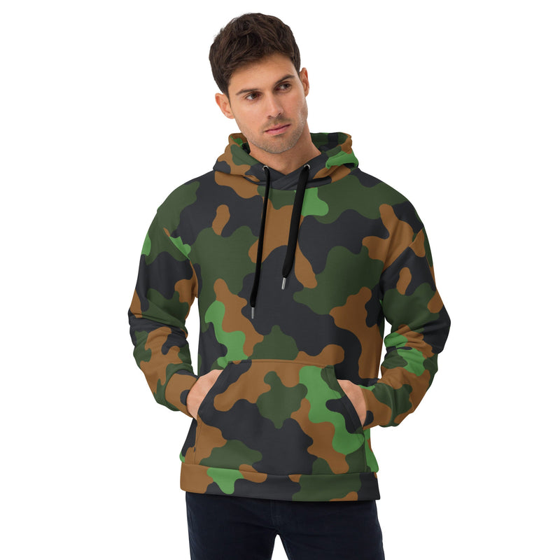 Archipelago Jungle Heritage CAMO Unisex Hoodie - 2XS