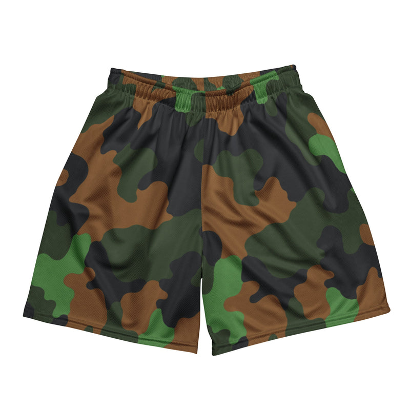 Archipelago Jungle Heritage CAMO Unisex Mesh Shorts - 2XS