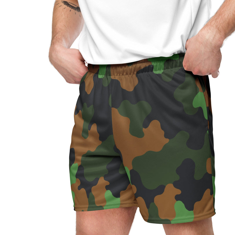Archipelago Jungle Heritage CAMO Unisex Mesh Shorts