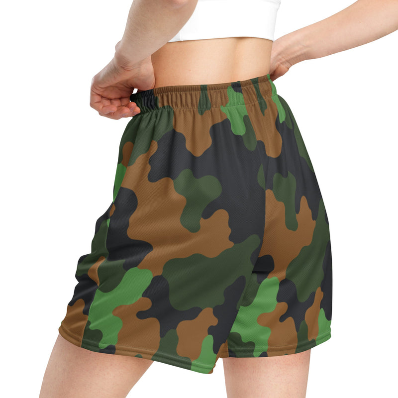 Archipelago Jungle Heritage CAMO Unisex Mesh Shorts