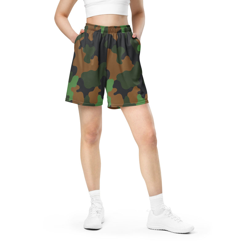 Archipelago Jungle Heritage CAMO Unisex Mesh Shorts