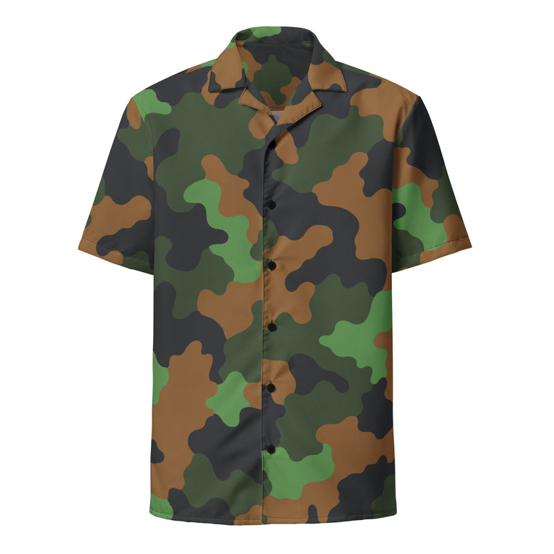 Archipelago Jungle Heritage CAMO Unisex Short-Sleeve Button Shirt - Button-Up