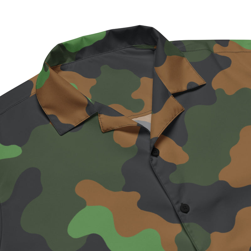 Archipelago Jungle Heritage CAMO Unisex Short-Sleeve Button Shirt - Button-Up