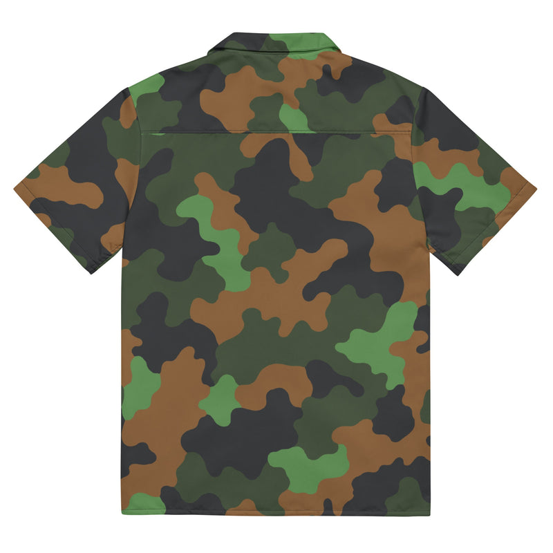 Archipelago Jungle Heritage CAMO Unisex Short-Sleeve Button Shirt - Button-Up