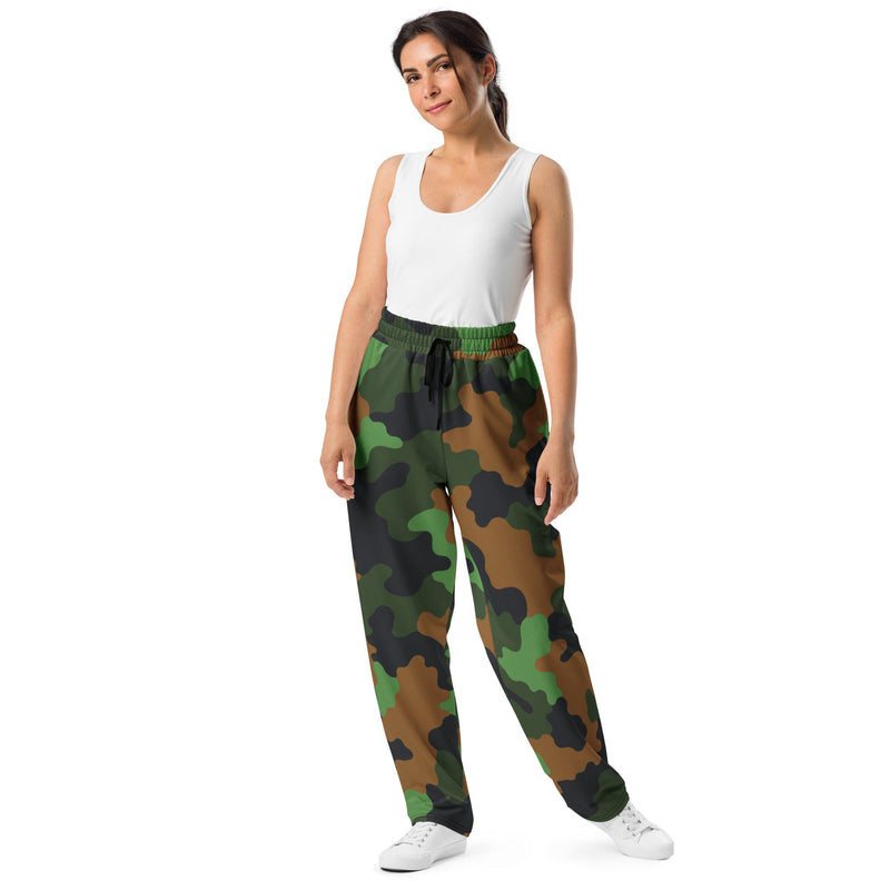 Archipelago Jungle Heritage CAMO Unisex Wide-Leg Joggers