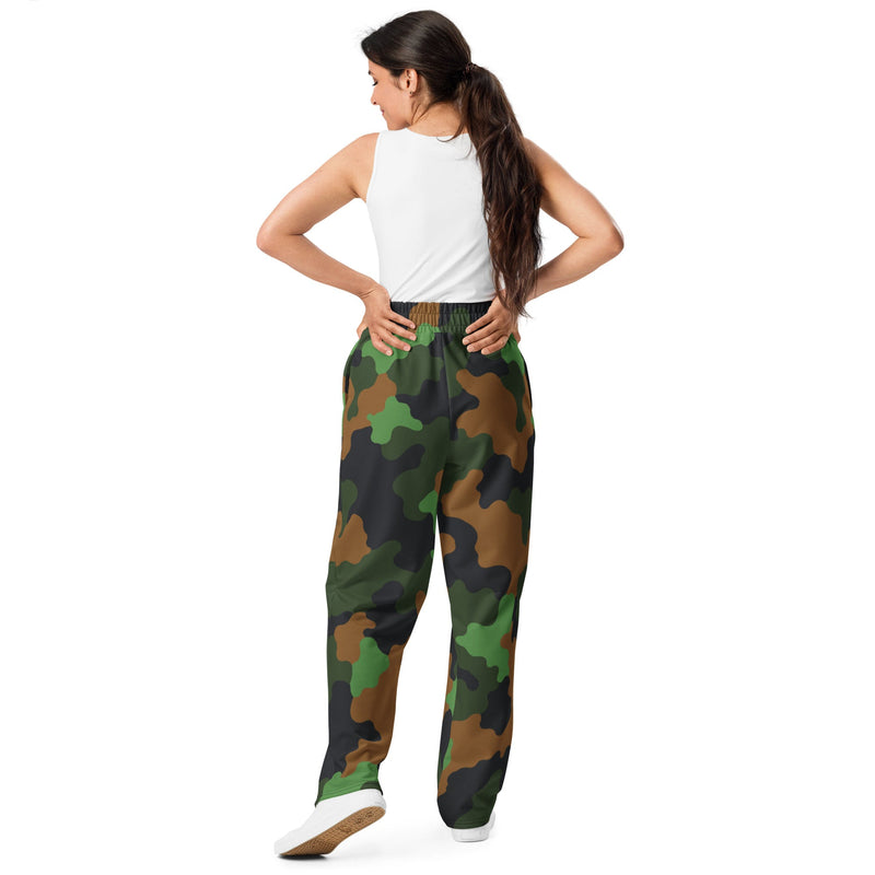 Archipelago Jungle Heritage CAMO Unisex Wide-Leg Joggers